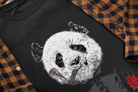 The Godfather D Panda Unisex Tshirt