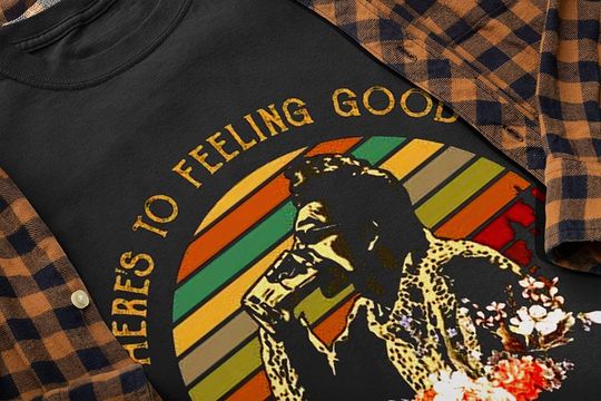 Seinfeld Here&rsquo;s to Feeling Good All The Time Kramer  Unisex Tshirt