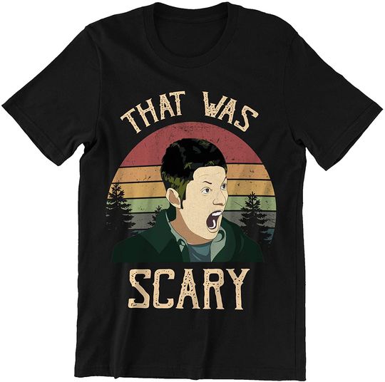 Dean Winchester That was Scary Circle Unisex Tshirt