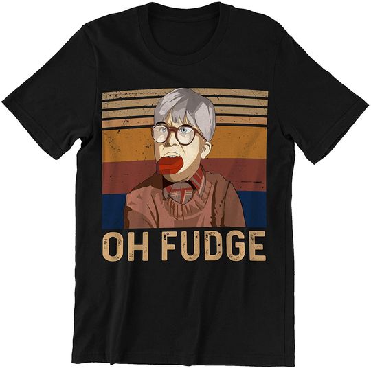 A Christmas Story Ralphie Oh Fudge Unisex Tshirt