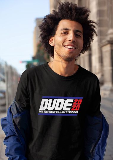 The Big Lebowski Dude Easy Voting Unisex Tshirt