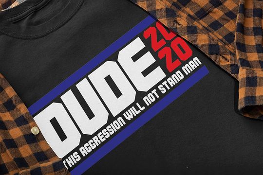 The Big Lebowski Dude Easy Voting Unisex Tshirt
