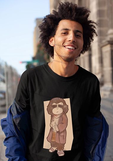 The Big Lebowski The Dude Abides VTEMENT Unisex Tshirt