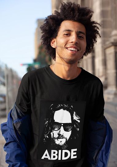 The Big Lebowski The Dude Abide Unisex Tshirt