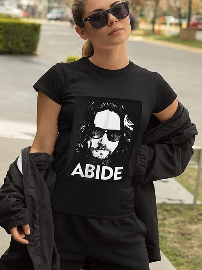 The Big Lebowski The Dude Abide Unisex Tshirt