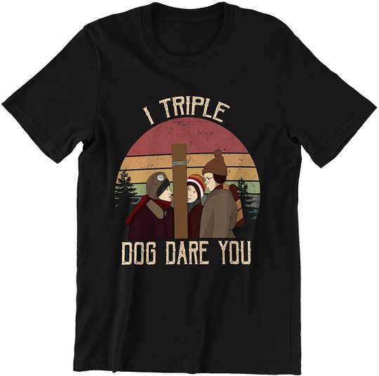 A Christmas Story Ralphie I Triple Dog Dare You Circle Unisex Tshirt