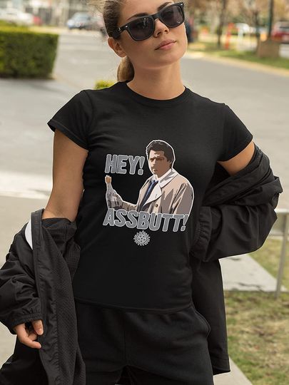 Castiel Hey Assbutt Unisex Tshirt