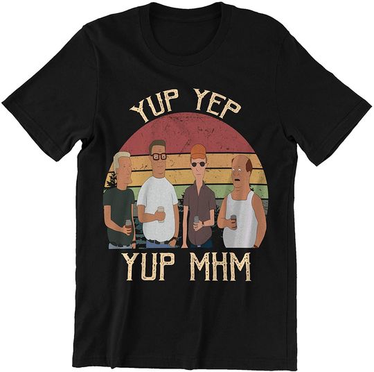 King of The Hill Bobby Yup Yep Yup Mhm Circle Unisex Tshirt