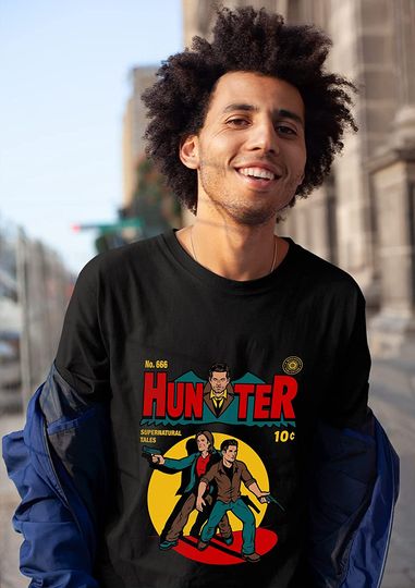 Sam and Dean Hunter Comic Unisex Tshirt