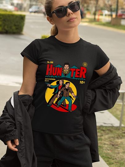 Sam and Dean Hunter Comic Unisex Tshirt