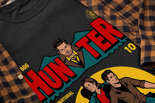 Sam and Dean Hunter Comic Unisex Tshirt