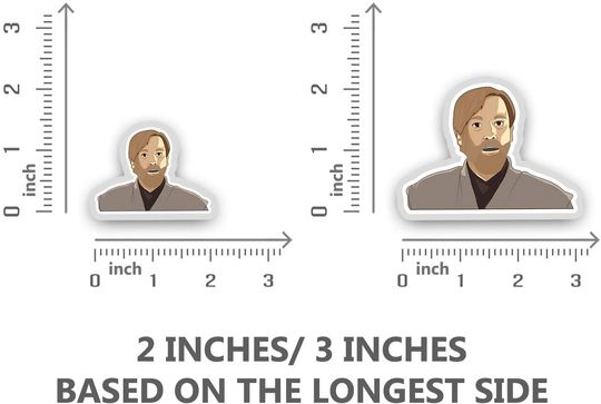 OBI Wan Kenobi Hello There Sticker 3"