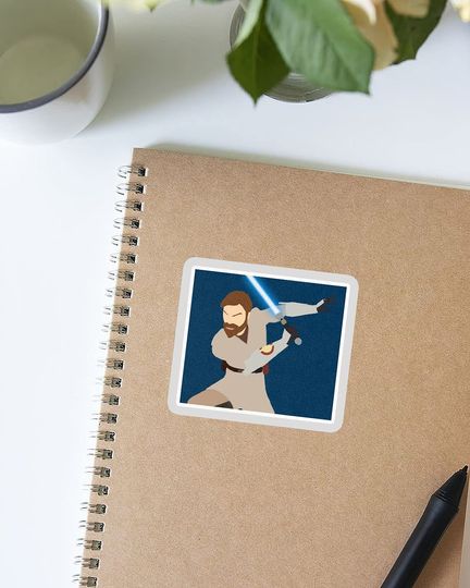 General Kenobi Dark Blue Background 2"