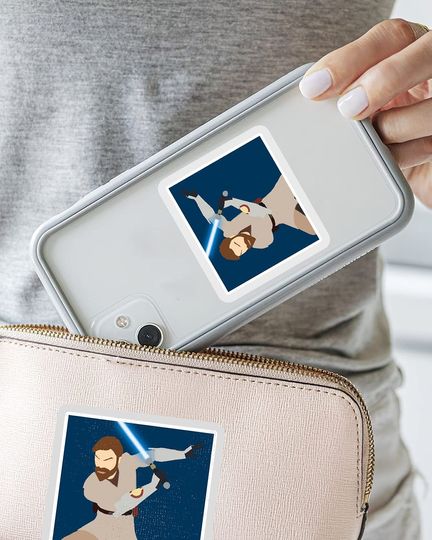 General Kenobi Dark Blue Background 2"