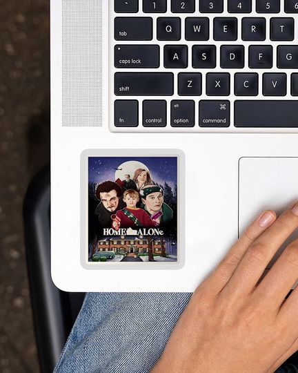Home Alone Poster Movie  Sticker 2"