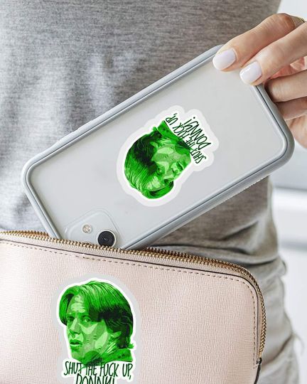 The Big Lebowski Dude Donny Green Sticker 2"