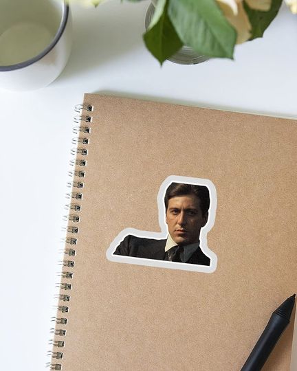 The Godfather Michael Corleone13 Sticker 2"