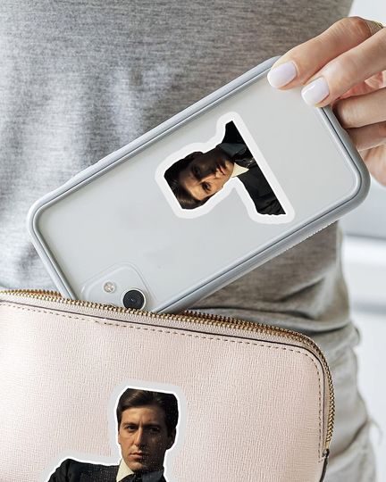 The Godfather Michael Corleone13 Sticker 2"