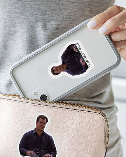 Seinfeld David Puddy Sticker 3"