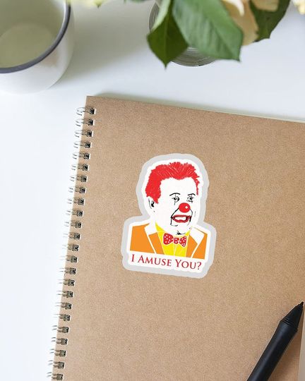 Goodfellas Clown Joey Lamuse You Sticker 3"