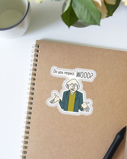 Curb Your Enthusiasm Vous respectez le Bois Sticker 2"