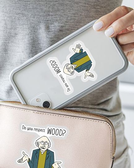 Curb Your Enthusiasm Vous respectez le Bois Sticker 2"