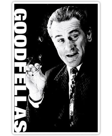 Goodfellas Jimmy Conway  Sticker 3"