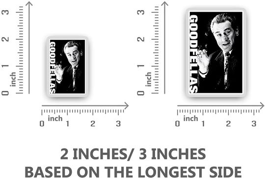 Goodfellas Jimmy Conway  Sticker 3"