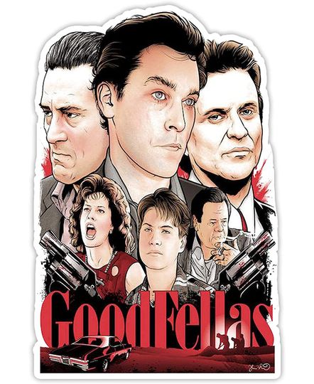 Goodfellas  Sticker 2"