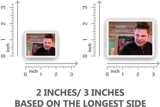 Home Alone Merry Christmas Sticker 3"