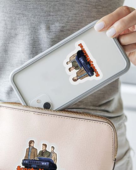 Scoobynatural Sticker 3"