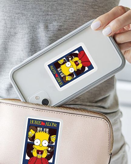 Home Alone Drlev Sticker 3"