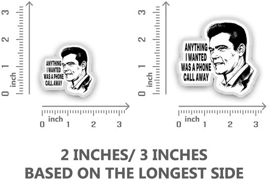 Goodfellas I Wanted A Phone Beautiful Sticker 2"