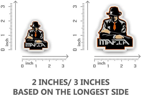 Goodfellas Mafia Sticker 2"