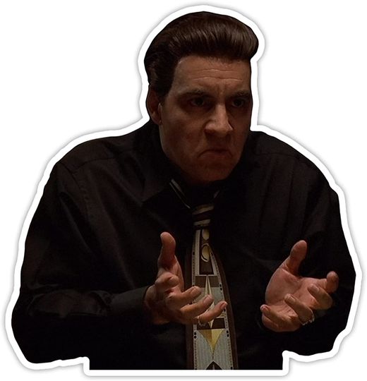 The Godfather Silvio juste au Moment o je pensais que jtais Absent 21 Sticker 3"