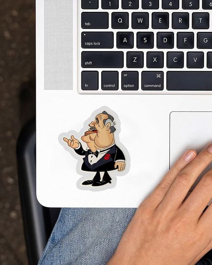 The Godfather Mr Godfather cherche le bonheur0 Sticker 3"