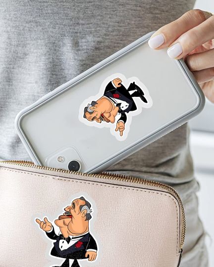 The Godfather Mr Godfather cherche le bonheur0 Sticker 3"
