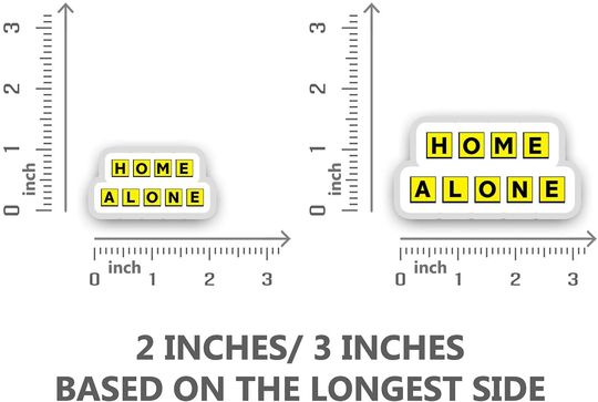Home Alone  Sticker 3"