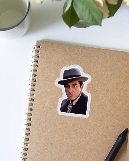 The Godfather Michael Corleone 10 Sticker 2"
