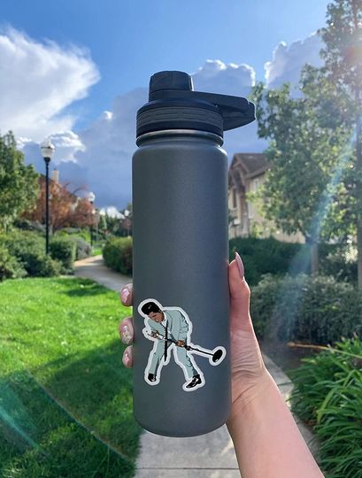 The Godfather James Brown Sticker 2"