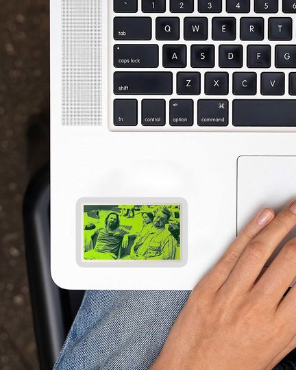 The Big Lebowski Walter Sobchak and The Dude Sticker 2"