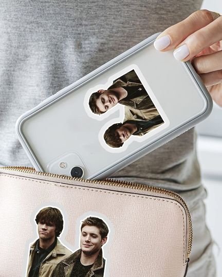 Sam and Dean Winchester Sticker 2"