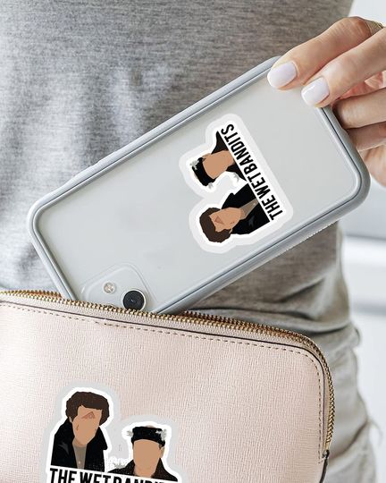 Home Alone Harry and Marv Faceless Sticker 3"