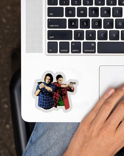 Sam and Dean Sticker 2"