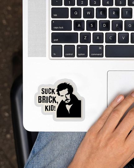 Home Alone Suck Brick Kid Sticker 2"