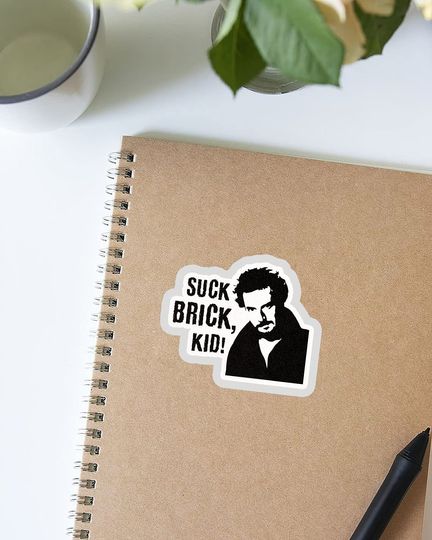Home Alone Suck Brick Kid Sticker 2"