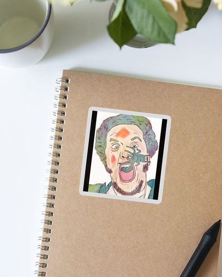 Home Alone Graphic Marv and Spider Sticker 3"