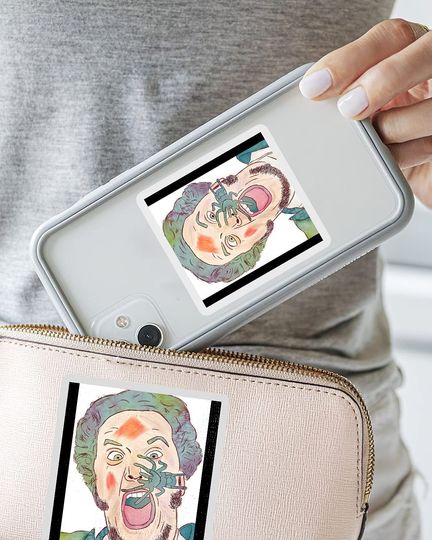 Home Alone Graphic Marv and Spider Sticker 3"