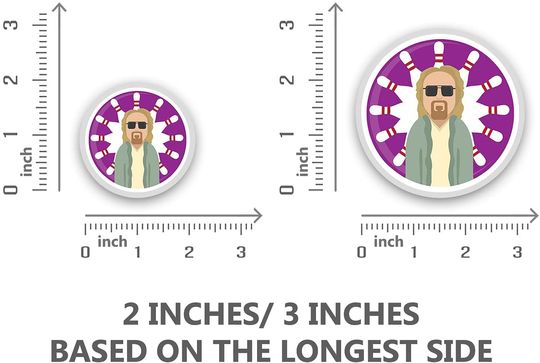 The Big Lebowski Le MEC Sticker 3"