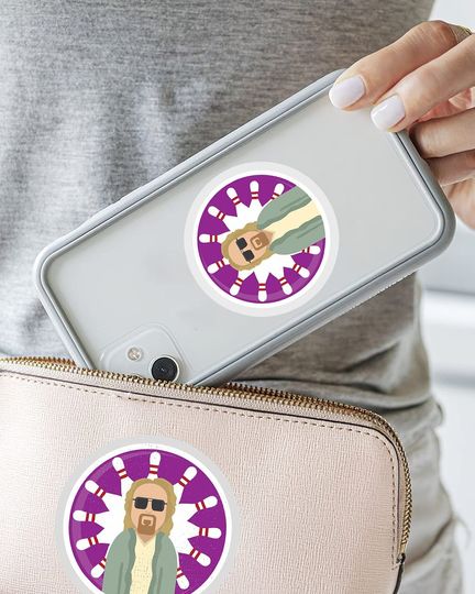 The Big Lebowski Le MEC Sticker 3"